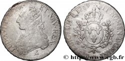LOUIS XVI Écu aux branches d&nbsp;olivier 1785 Paris