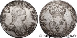 LOUIS XV &nbsp;THE WELL-BELOVED&nbsp; Écu dit &nbsp;vertugadin&nbsp; 1717 Lille SS/fVZ