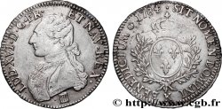 LOUIS XVI Écu aux branches d olivier 1784 Bordeaux