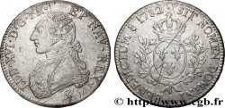 LOUIS XVI Écu aux branches d&nbsp;olivier 1782 Paris