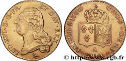 LOUIS XVI Double louis d’or aux écus accolés 1786 Paris