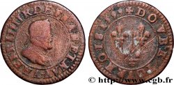 HENRI IV LE GRAND Double tournois, 2e type de Paris (légende française) 1599 Paris, Moulin des Étuves