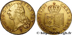 LOUIS XVI Double louis d’or aux écus accolés 1791 Bordeaux SUP