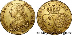 LOUIS XVI Louis d’or aux écus ovales 1774 Paris SUP