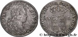 LOUIS XV DIT LE BIEN AIMÉ XX sols de Navarre 1719 Paris