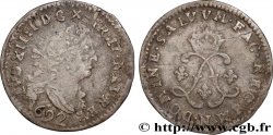 LOUIS XIV LE GRAND OU LE ROI SOLEIL Quatre sols aux deux L 1692 Montpellier