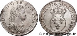 LOUIS XV DIT LE BIEN AIMÉ Demi-écu dit &nbsp;vertugadin&nbsp; 1716 Lille SUP