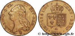 LOUIS XVI Double louis d’or aux écus accolés 1786 Paris
