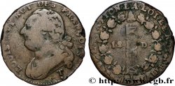 LOUIS XVI (MONARQUE CONSTITUTIONNEL)  12 deniers dit &nbsp;au faisceau&nbsp;, type FRANÇOIS 1792 Saumur