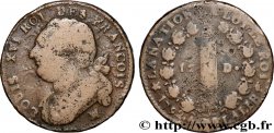 LOUIS XVI (MONARQUE CONSTITUTIONNEL)  12 deniers dit &nbsp;au faisceau&nbsp;, type FRANCOIS 1792 Marseille