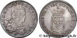 LOUIS XV THE BELOVED Sixième d&nbsp;écu de France 1721 Rouen