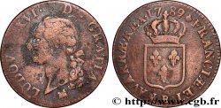 LOUIS XVI Sol dit &nbsp;à l&nbsp;écu&nbsp; 1789 Rouen
