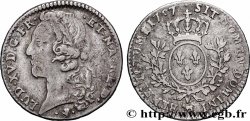 LOUIS XV &nbsp;THE WELL-BELOVED&nbsp; Cinquième d’écu aux branches d’olivier, tête ceinte d’un bandeau 1757 Pau VF