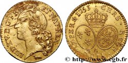 LOUIS XV DIT LE BIEN AIMÉ Louis d’or aux écus ovales, tête ceinte d’un bandeau 1753 Paris SUP