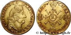 LOUIS XIV LE GRAND OU LE ROI SOLEIL Louis d&nbsp;or aux quatre L 1693 Tours