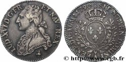 LOUIS XVI Demi-écu aux branches d&nbsp;olivier 1790 Paris TTB/SUP