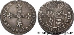 HENRY IV Quart d&nbsp;écu de Béarn 1605 Pau q.SPL
