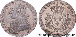 LOUIS XVI Cinquième d&nbsp;écu aux branches d&nbsp;olivier 1788 Lille
