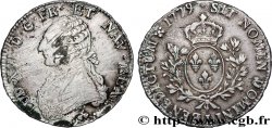 LOUIS XVI Écu aux branches d&nbsp;olivier 1779 Bayonne