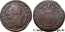 LOUIS XVI Sol dit &nbsp;à l&nbsp;écu&nbsp; 1789 Bordeaux