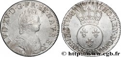 LOUIS XV &nbsp;THE WELL-BELOVED&nbsp; Écu dit &nbsp;vertugadin&nbsp; 1716 Rennes XF/AU