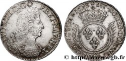 LOUIS XIV LE GRAND OU LE ROI SOLEIL Écu aux palmes 1693 Tours TTB+/SUP