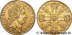 LOUIS XIV LE GRAND OU LE ROI SOLEIL Louis d or au soleil 1710 Aix-en-Provence