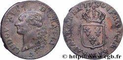 LOUIS XVI Sol dit &nbsp;à l&nbsp;écu&nbsp; 1790 Lille