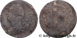 LOUIS XVI (MONARQUE CONSTITUTIONNEL)  2 sols dit &nbsp;au faisceau&nbsp;, type FRANÇOIS 1791 Paris