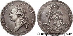 LOUIS XVI Écu dit  de Calonne , essai original à six pans de virole 1786 Paris