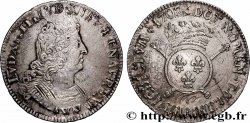LOUIS XIV LE GRAND OU LE ROI SOLEIL Écu aux insignes 1702 Paris