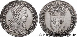 LOUIS XIII Demi-écu, buste drapé et cuirassé (2e buste de Jean Warin) 1643 Paris, Monnaie du Louvre
