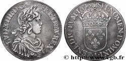 LOUIS XIV &nbsp;THE SUN KING&nbsp; Écu, portrait à la mèche courte 1645 Paris, Monnaie du Louvre