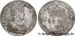 LOUIS XIV &nbsp;THE SUN KING&nbsp; Écu, portrait à la mèche courte 1643 Paris, Monnaie du Louvre