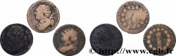 LOUIS XVI 12 deniers dit &nbsp;au faisceau&nbsp;, type FRANCOIS, lot de 3 ex. n.d. Ateliers divers