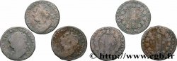LOUIS XVI 12 deniers dit &nbsp;au faisceau&nbsp;, type FRANCOIS, lot de 3 ex. n.d. Ateliers divers