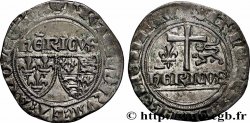 HENRY VI DE LANCASTRE - ROI DE FRANCE (1422-1453) - ROI D&nbsp;ANGLETERRE (1422-1461) et (1470-1471) Blanc aux écus s.m. Paris