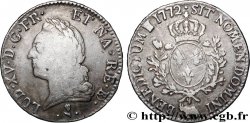 LOUIS XV DIT LE BIEN AIMÉ Écu aux branches d’olivier, buste lauré 1772 Pau