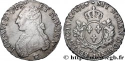 LOUIS XVI Écu aux branches d&nbsp;olivier 1784 Limoges