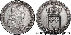LOUIS XV DIT LE BIEN AIMÉ Tiers d&nbsp;écu de France 1721 Lyon