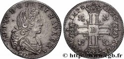 LOUIS XV DIT LE BIEN AIMÉ Louis d’argent à la croix aux huit L couronnées 1720 Lyon