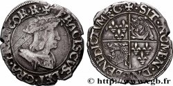 FRANÇOIS IER LE RESTAURATEUR DES LETTRES Teston du Dauphiné, 2e type s.m. Romans