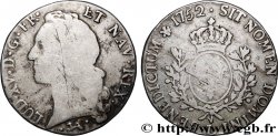 LOUIS XV DIT LE BIEN AIMÉ Écu aux branches d’olivier, tête ceinte d’un bandeau 1752 Bayonne