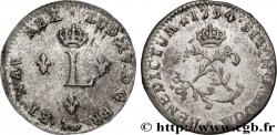 LOUIS XV DIT LE BIEN AIMÉ Double sol de billon 1754 Paris