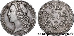 LOUIS XV DIT LE BIEN AIMÉ Demi-écu aux branches d’olivier, tête ceinte d’un bandeau 1759 Lille TTB/TTB+
