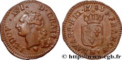 LOUIS XVI Liard dit &nbsp;à l&nbsp;écu&nbsp; 1785 Strasbourg