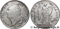 LOUIS XVI (MONARQUE CONSTITUTIONNEL)  Écu dit &nbsp;au génie&nbsp;, type FRANÇOIS 1793 Orléans TTB