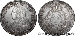 LOUIS XV DIT LE BIEN AIMÉ Écu aux branches d&nbsp;olivier, buste habillé 1737 Paris