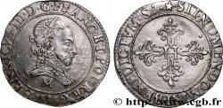 HENRI III Franc au col fraisé 1585 Toulouse TTB+/SUP