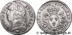 LOUIS XV DIT LE BIEN AIMÉ Dixième d&nbsp;écu aux branches d’olivier, tête ceinte d’un bandeau 1756 Paris TTB/TTB+